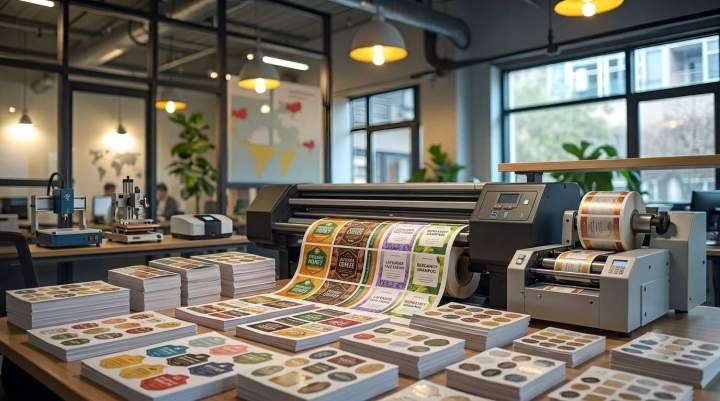 Impression étiquettes autocollantes sur mesure Kenitra